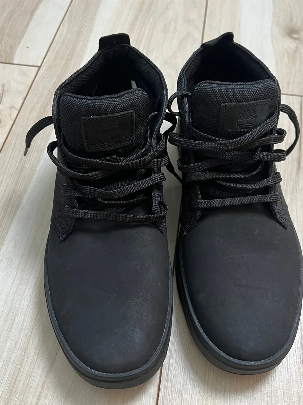 Timberland Men's Black Lace-Up Chukka Boots